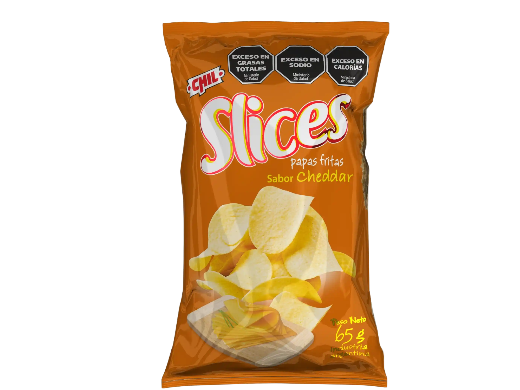 Papa CHEDDAR x65 gr - SLICES