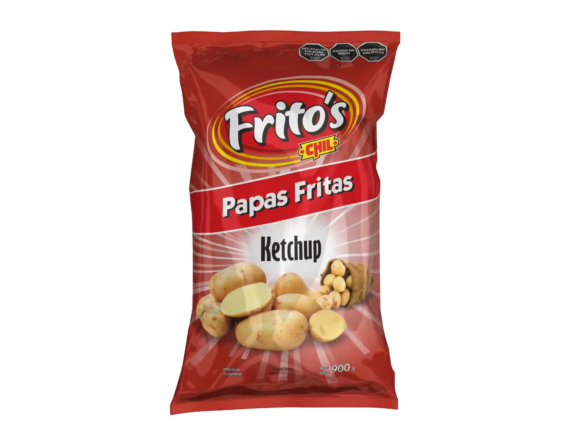 Papa KETCHUP  x1 kg - SLICES