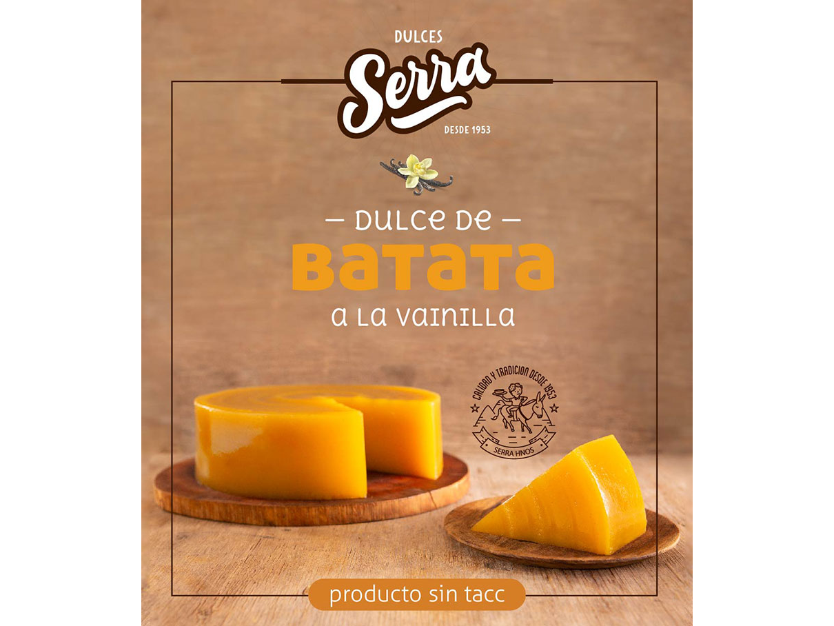 DULCE DE BATATA SERRA 100gr