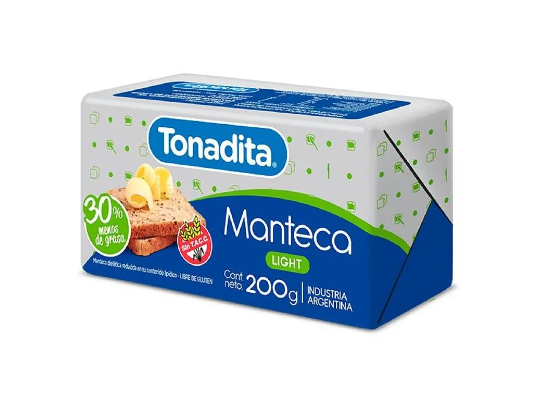 MANTECA TONADITA 200 gr