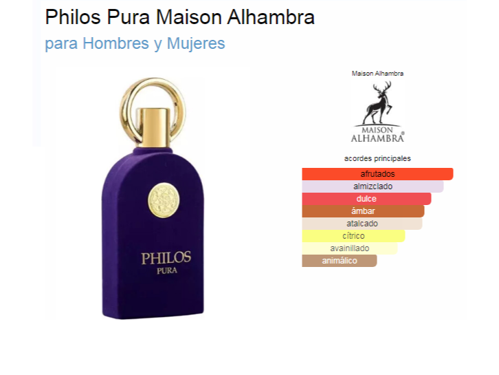 philos pura MAISON ALHAMBRA