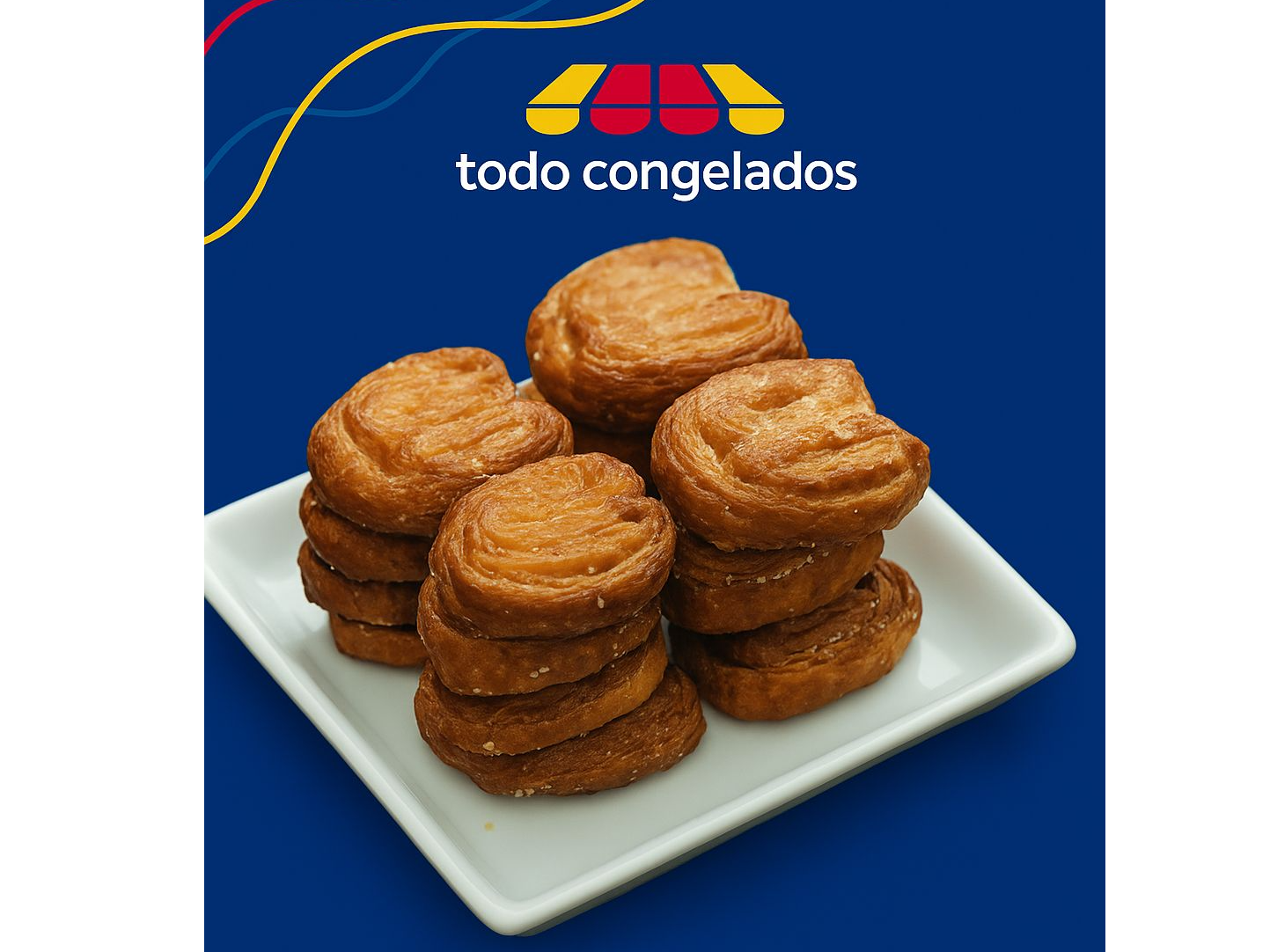 Palmeritas cruda cong. (Caja x72u de 25g c/u)