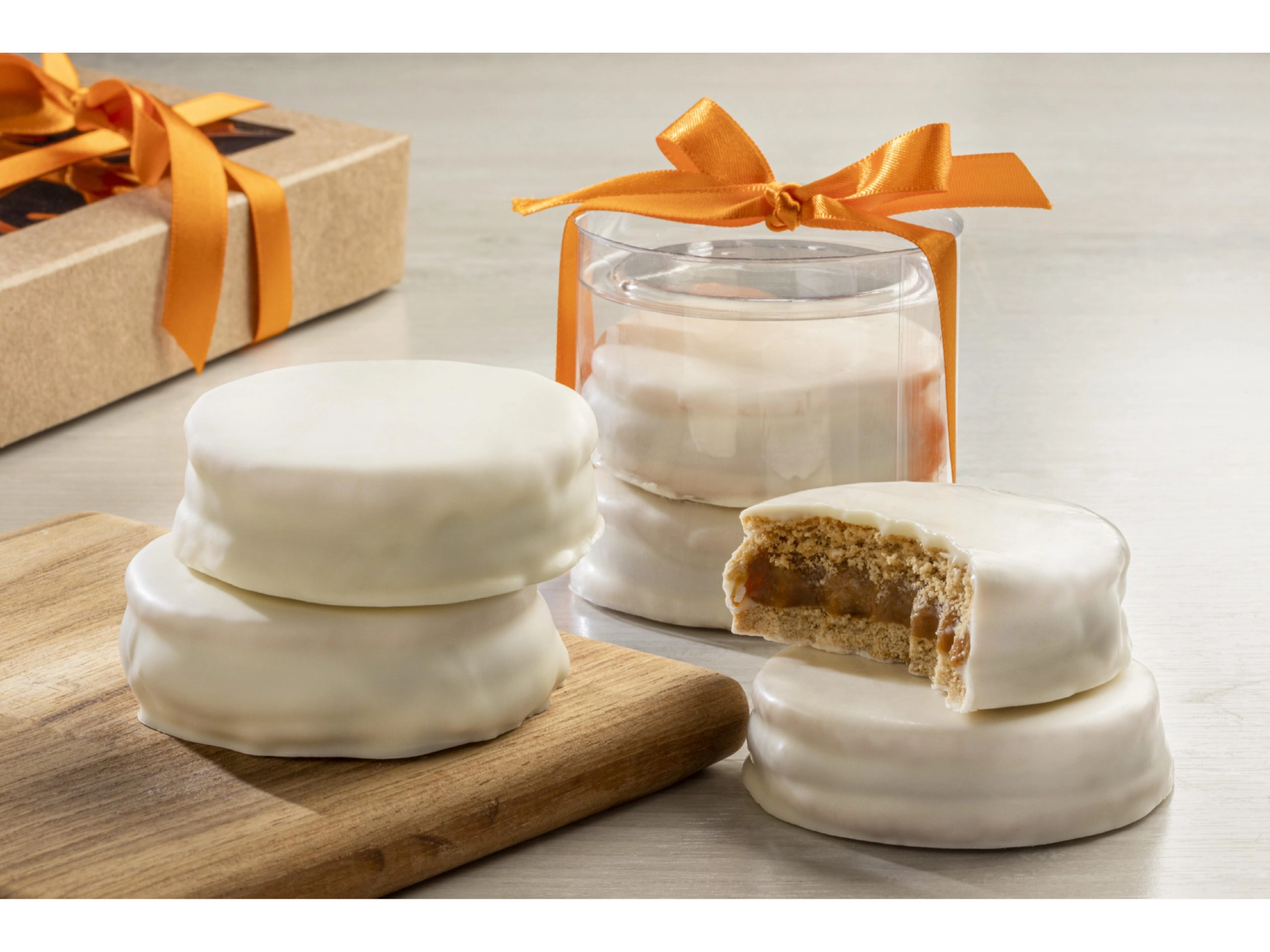 Alfajor Chocolate blanco x12u 88gr