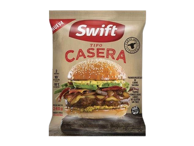 Hamb. Casera 24x2x120grs