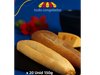 Media Baguette pre-cocida x20uni 150g c/u