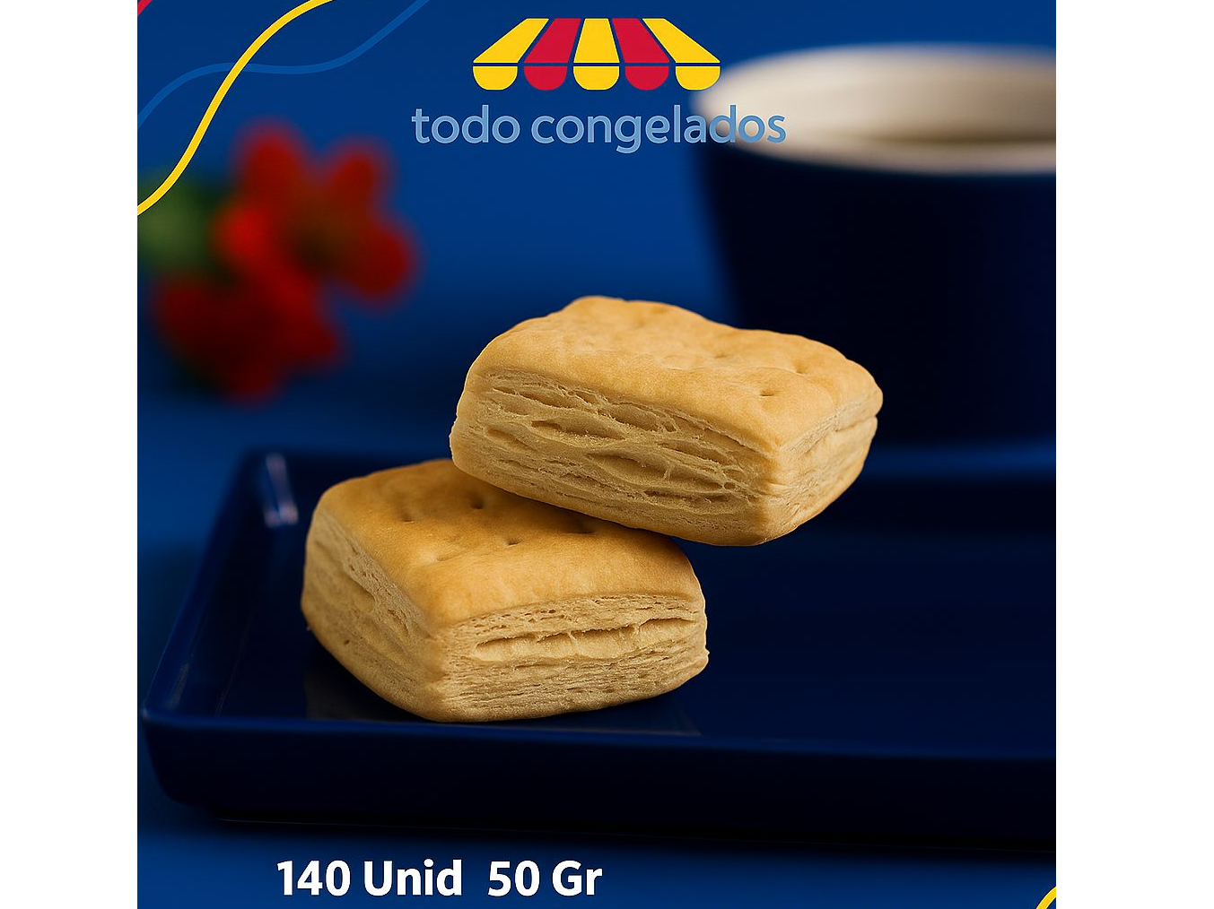 Criollo Cuadrado pref. (Caja x140u de 50g c/u)