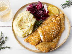 Filet de Merluza Rebozada a las Finas Hierbas x4kg - VIDAL