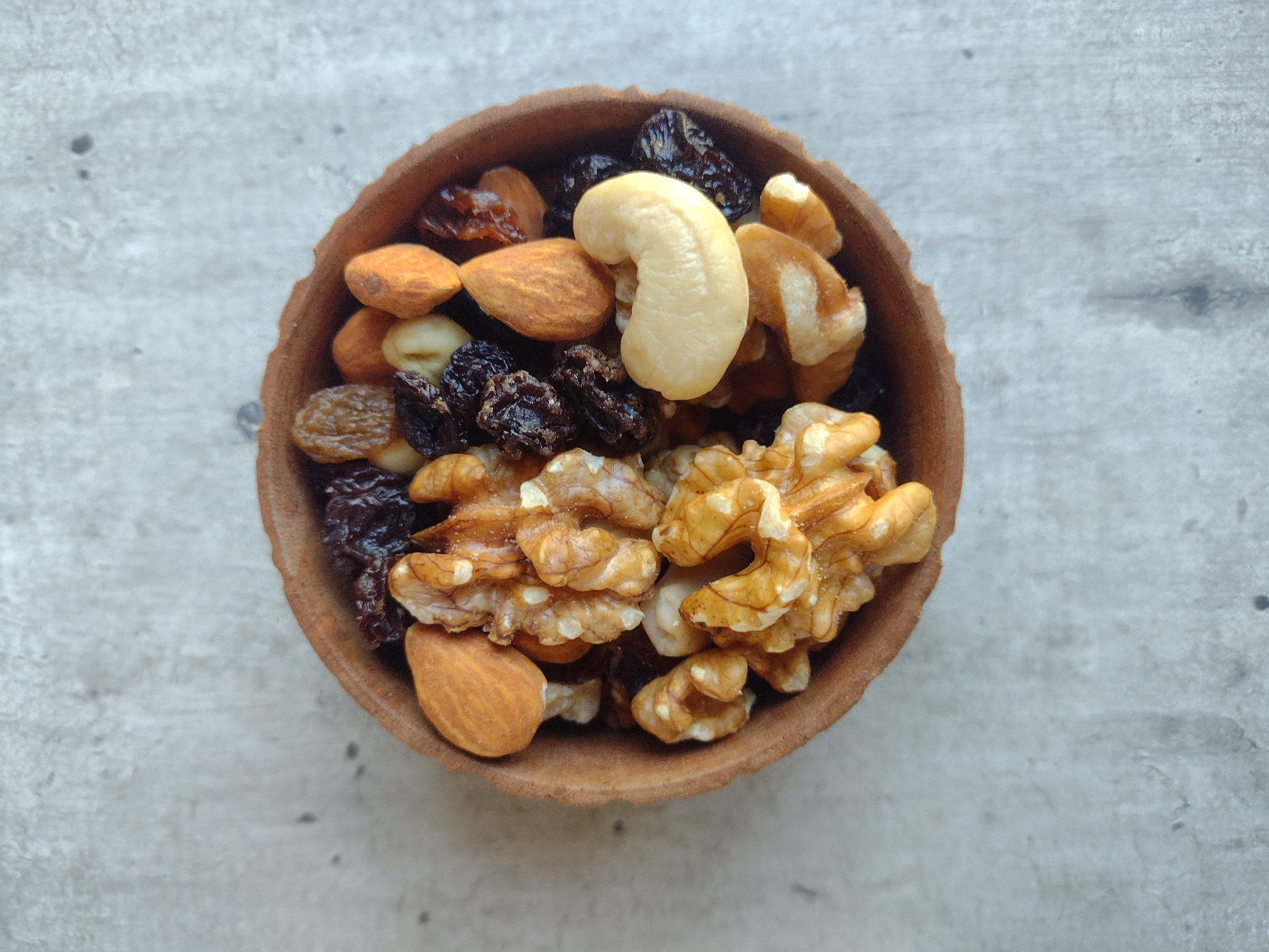 Mix 4: Frutos secos con pasas, sin maní