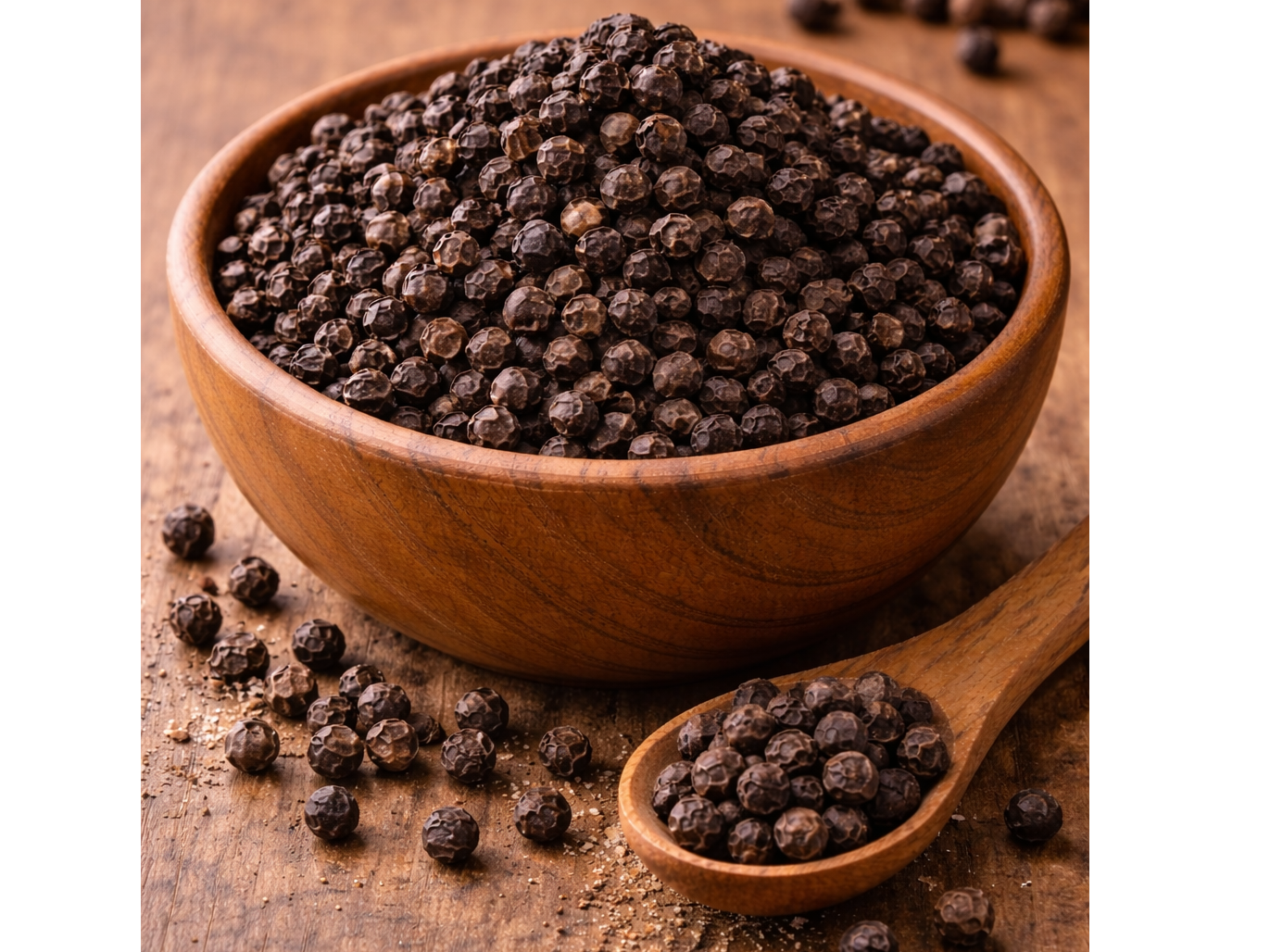 Pimienta negra en grano