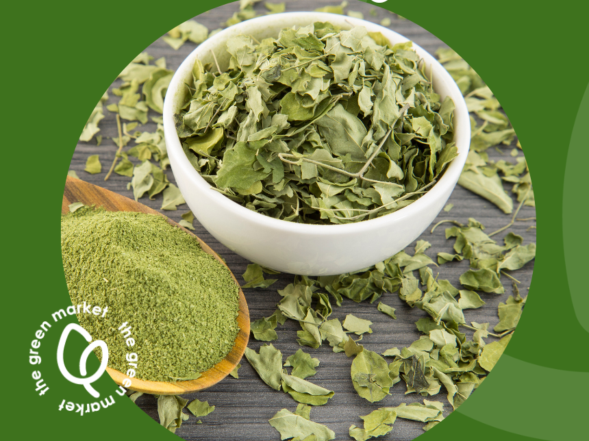 Moringa en hojas
