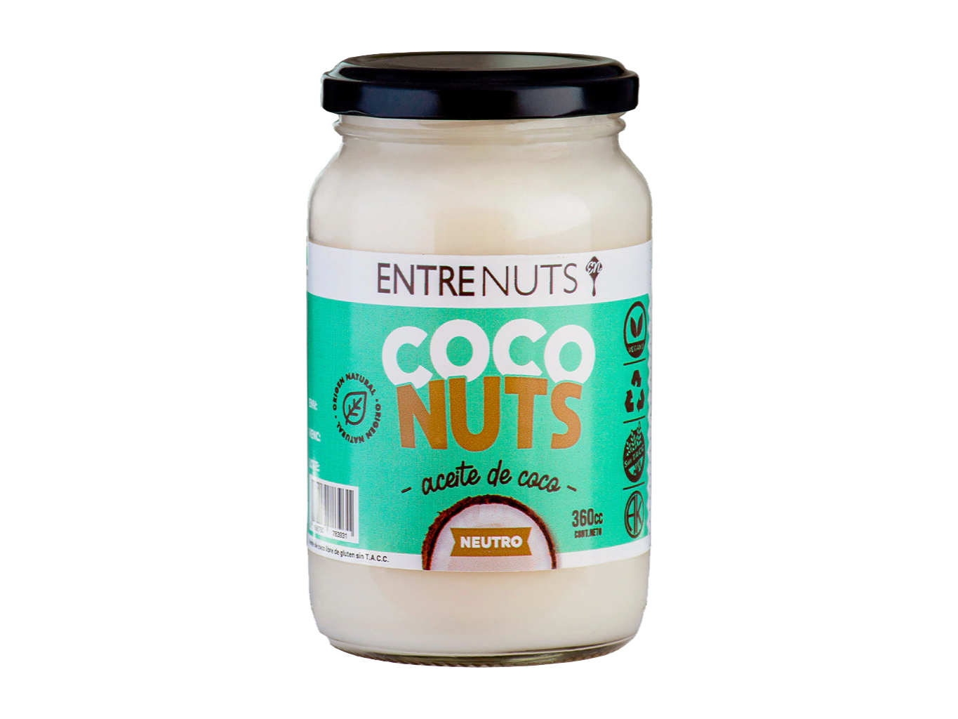 Aceite de coco NEUTRO 360 cc