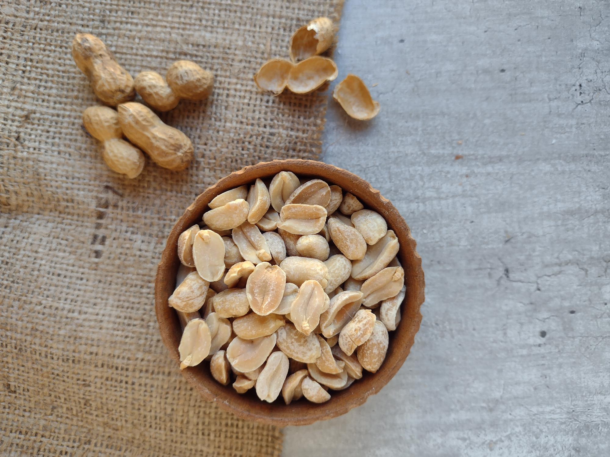 Maní tostado sin sal