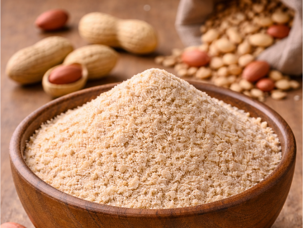 Harina de maní