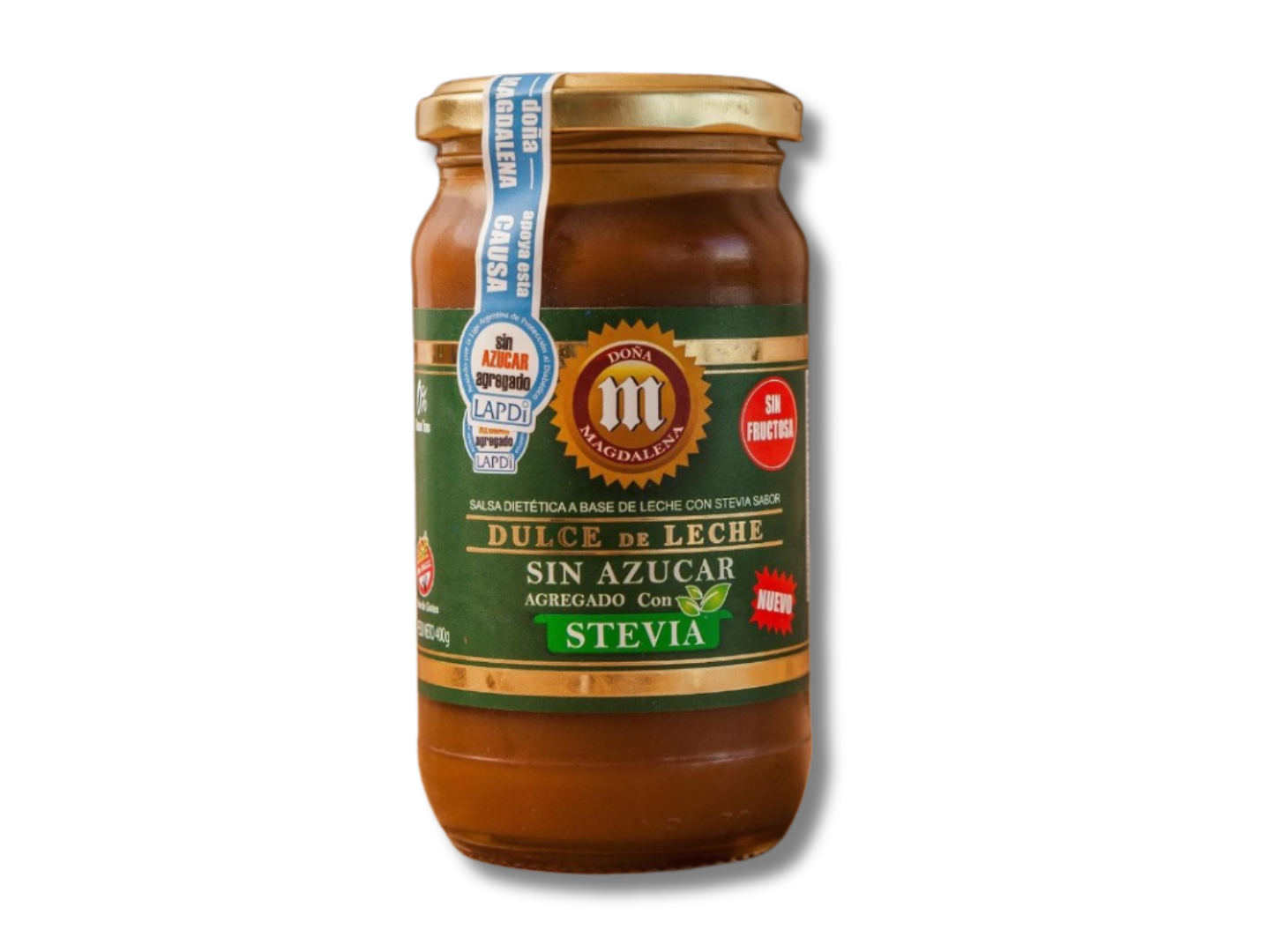 Dulce de leche Doña Magdalena con stevia