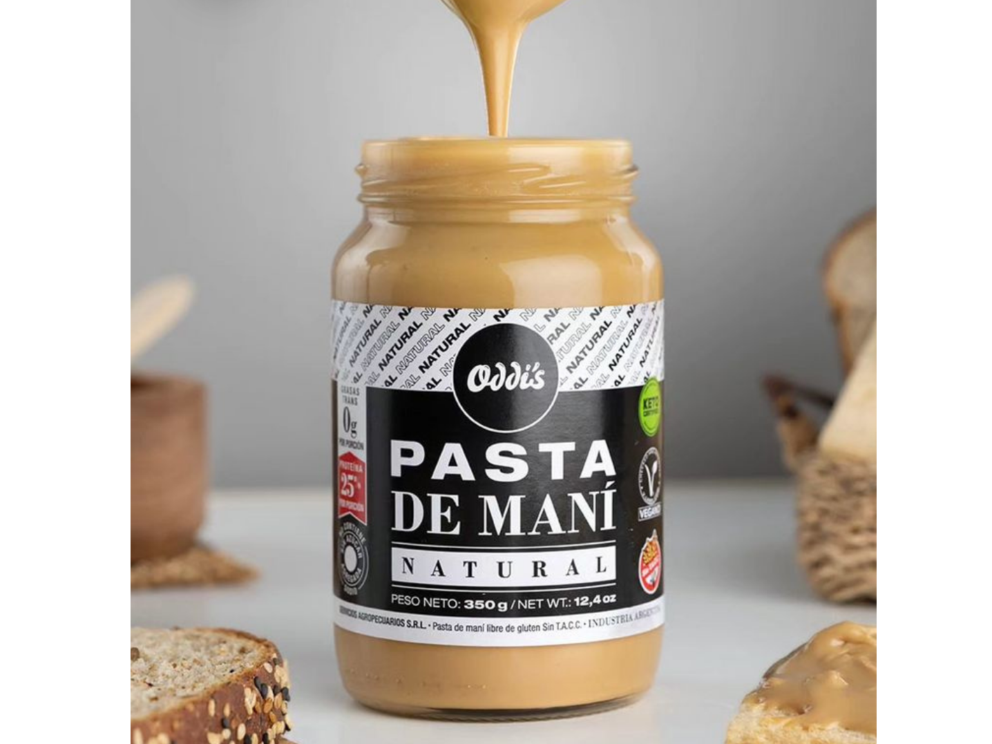 Pasta de Maní Natural Oddi's