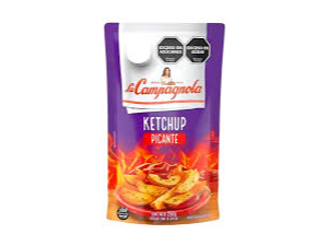 Ketchup Picante La Campagnola 250 grm0