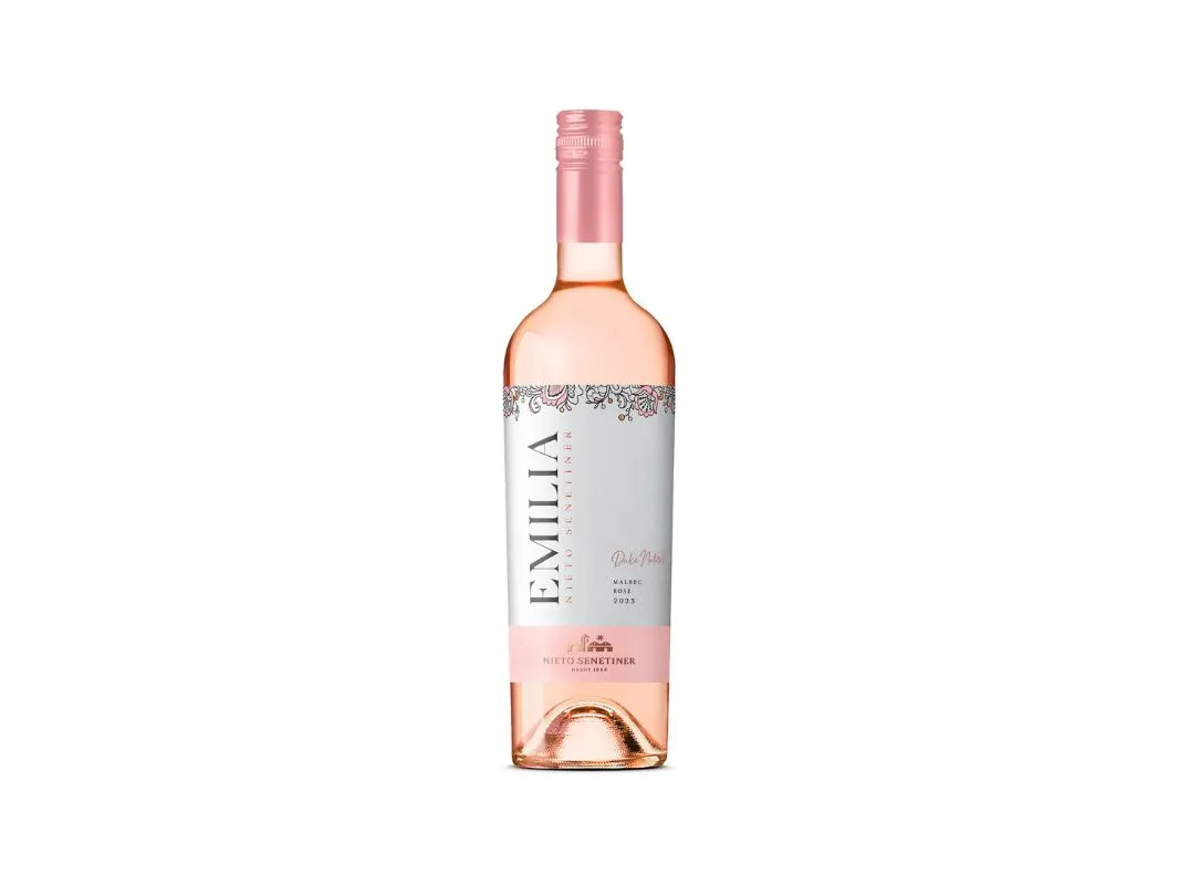 Emilia Malbec Rosé Dulce Natural de 750ml