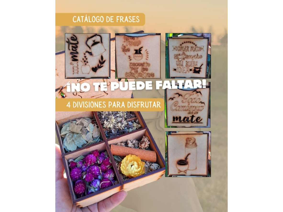 Cajita 4 divisiones