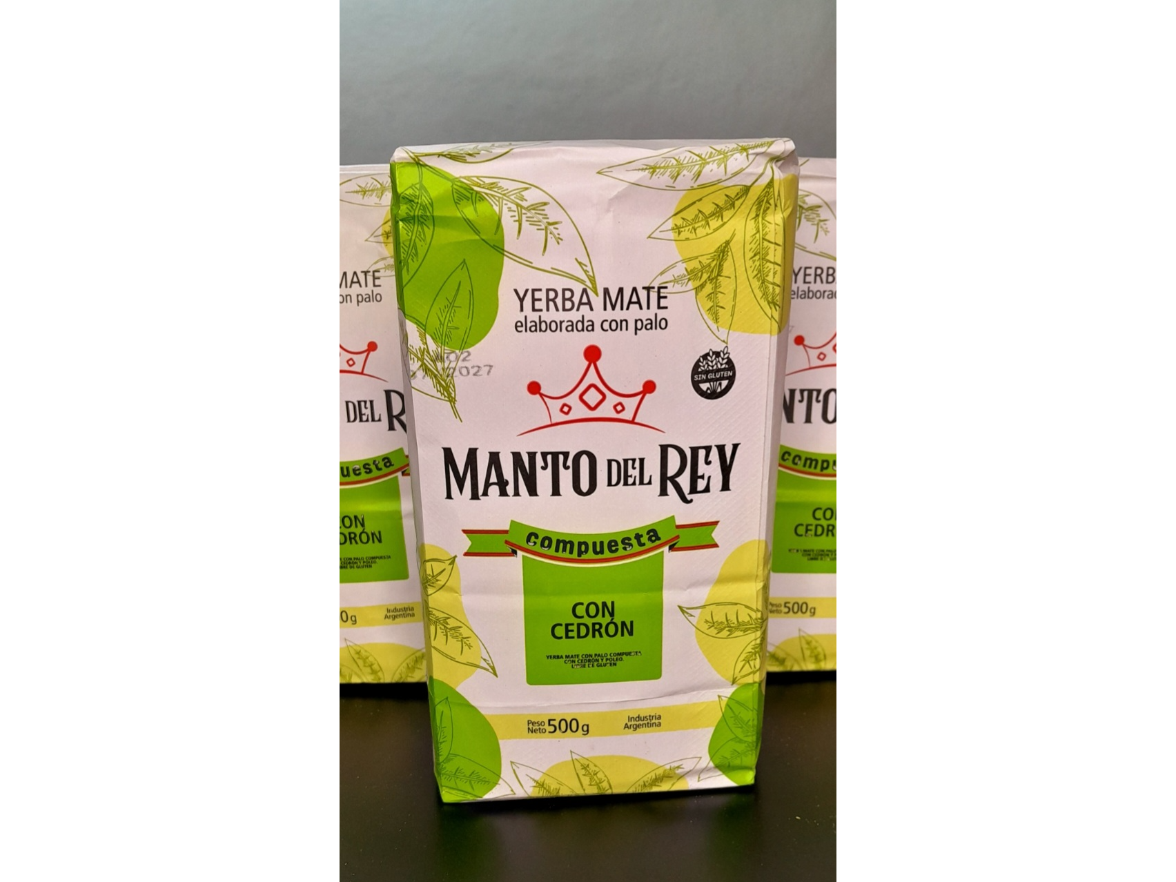 Yerba Manto del Rey con  Cedrón