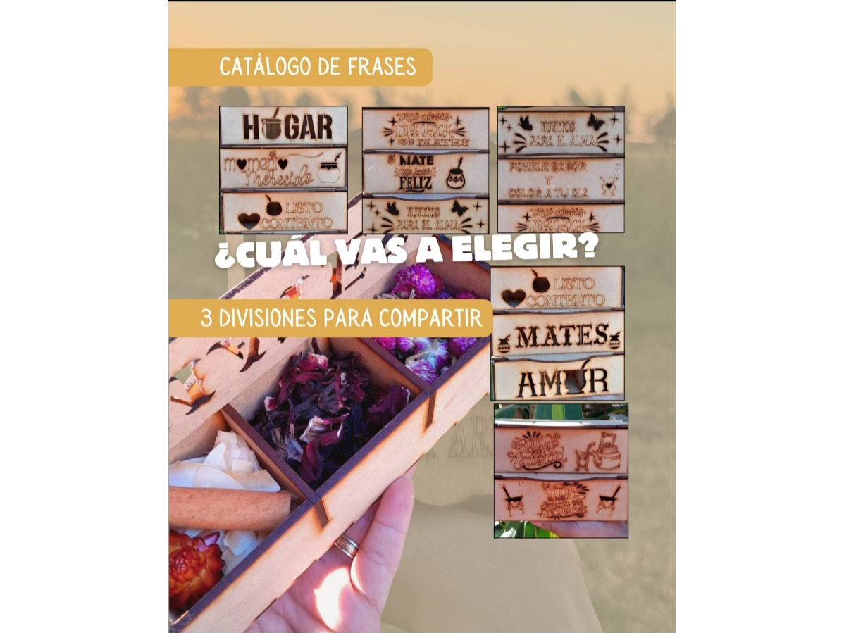 Cajita 3 divisiones