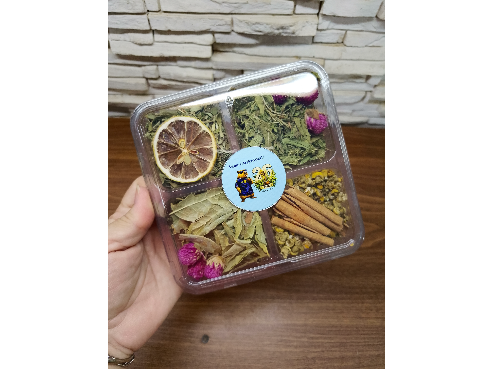 Bandeja 4hierbas mundialera