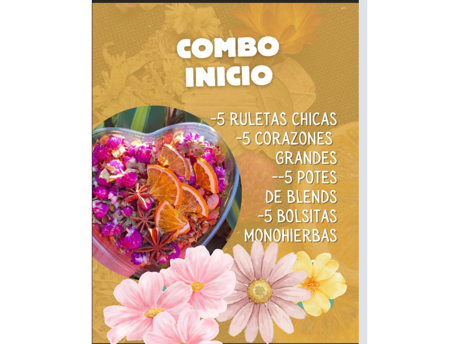 Combo Inicio
