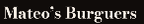 Logo de MATEO´S BURGUER