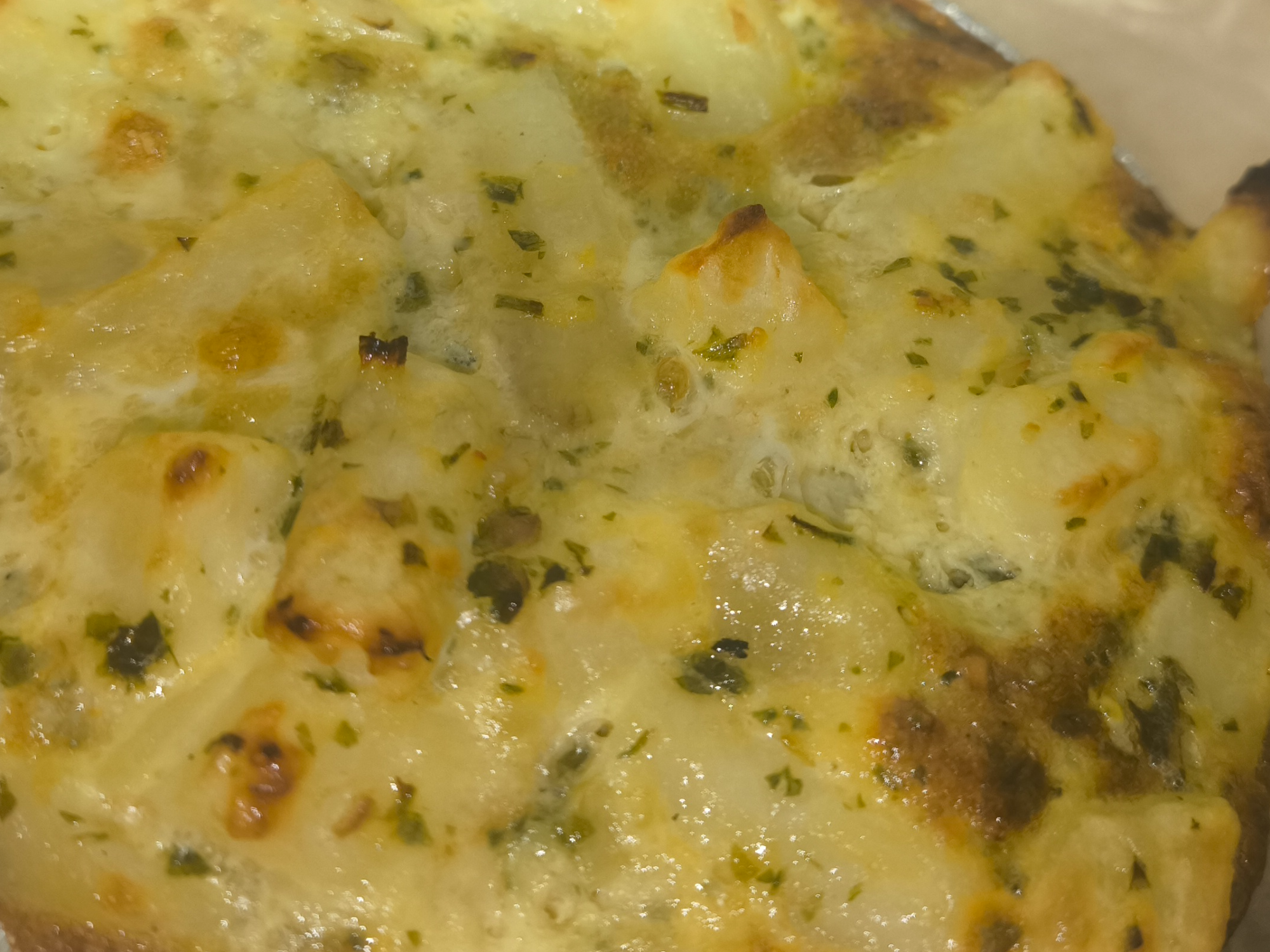 Tortilla de papa tamaño plato