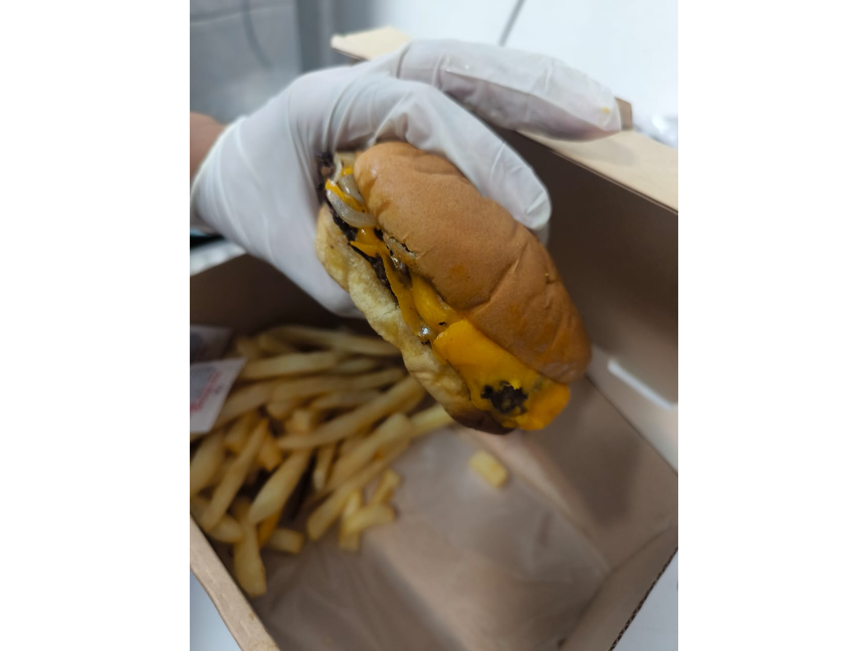 Hamburguesas con cheddar