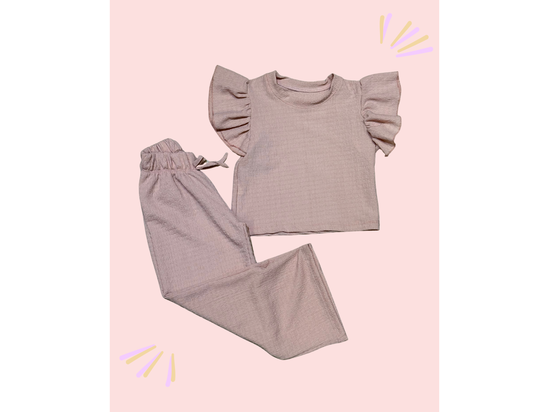 Conjunto Crep (Largo) (PACK x6) de Cantinho Kids - REVENDEDORES