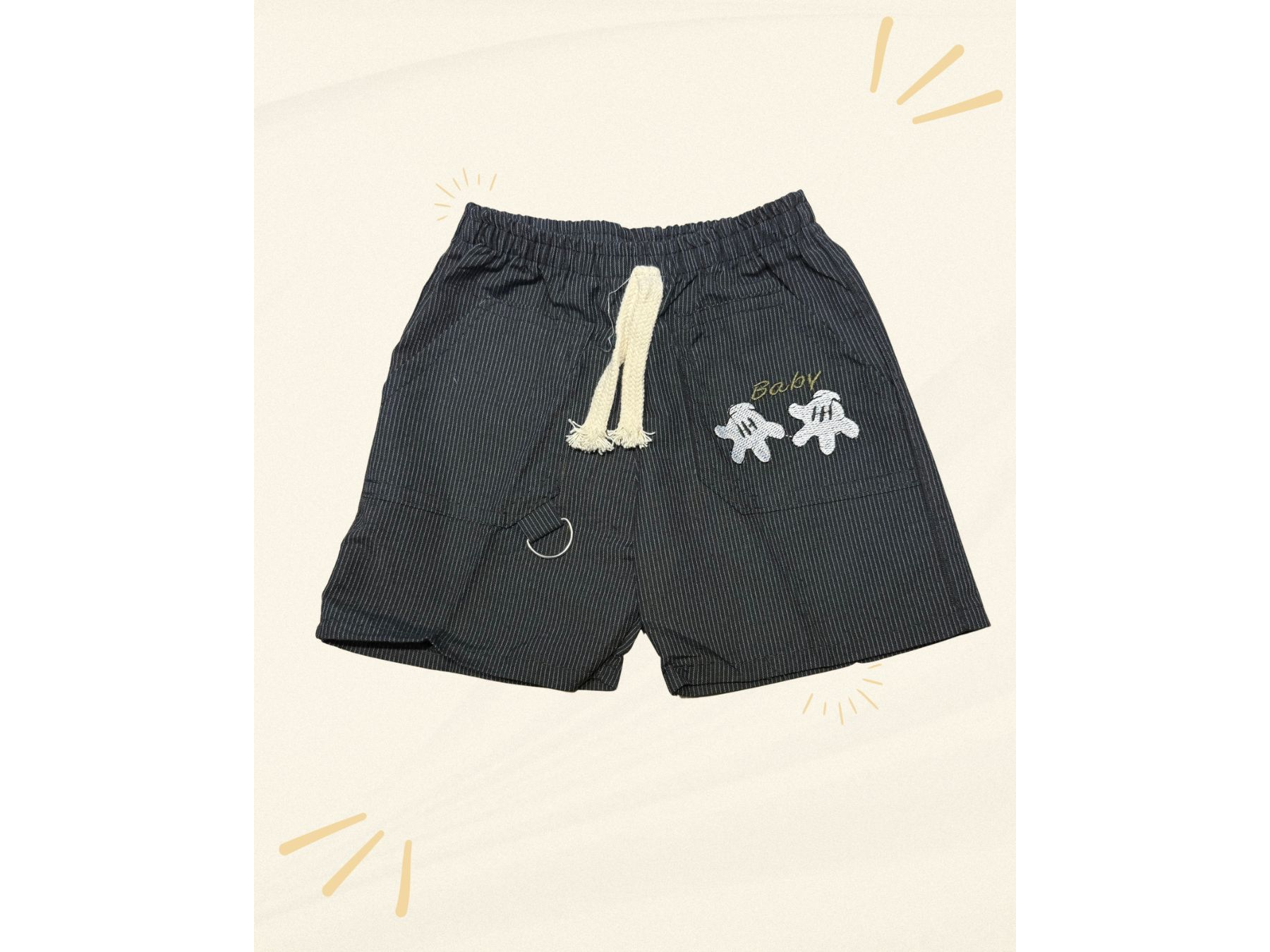 Gabardina rayado (PACK X6)