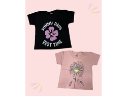 Algodón peinado con estampa (PACK x6)