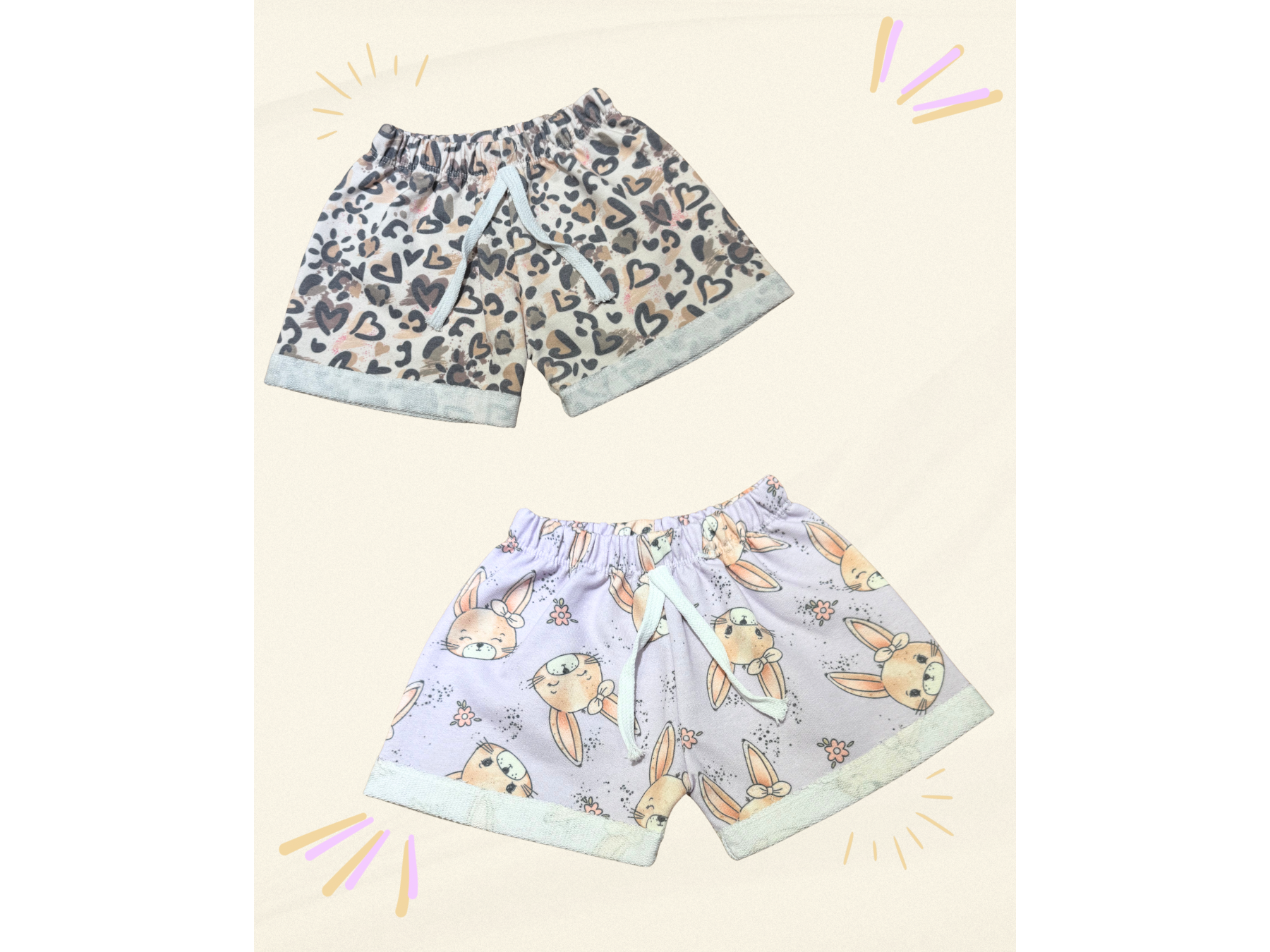 Algodón rústico estampado (PACK x6)