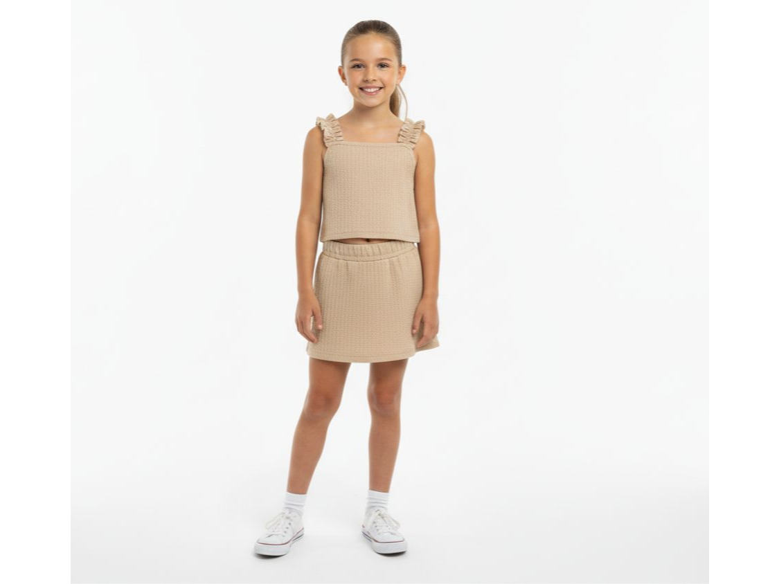 Conjunto short pollera (PACK X6)