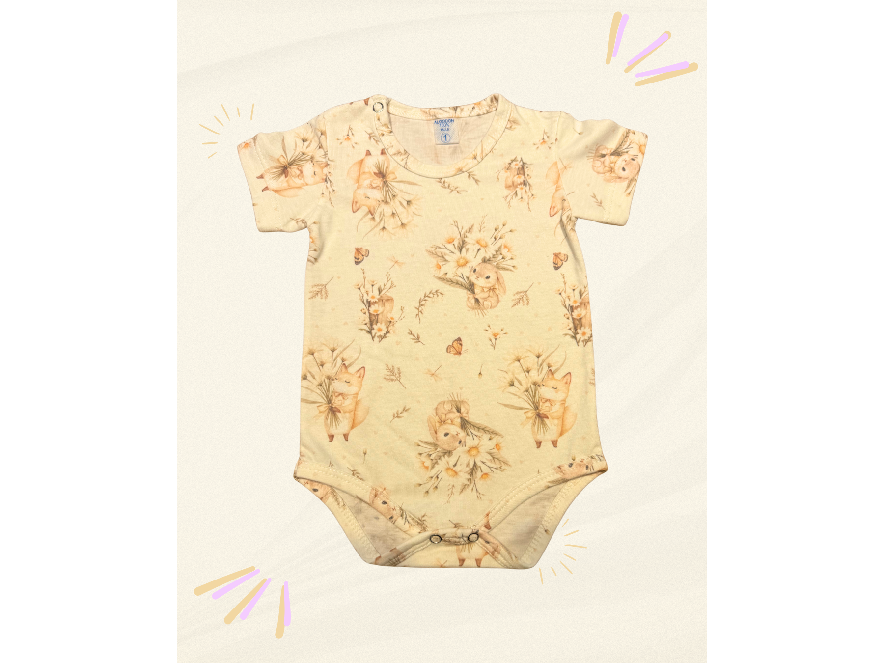 Estampado de Algodón Nena/Varon (PACK x6)