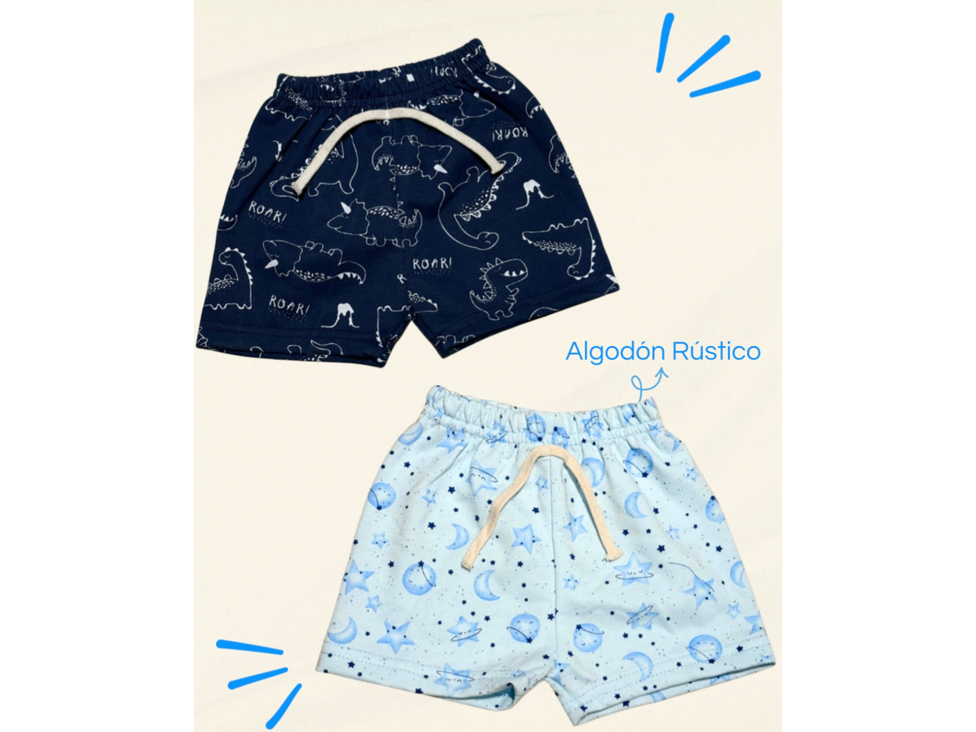 Short Algodón (Pack x4)