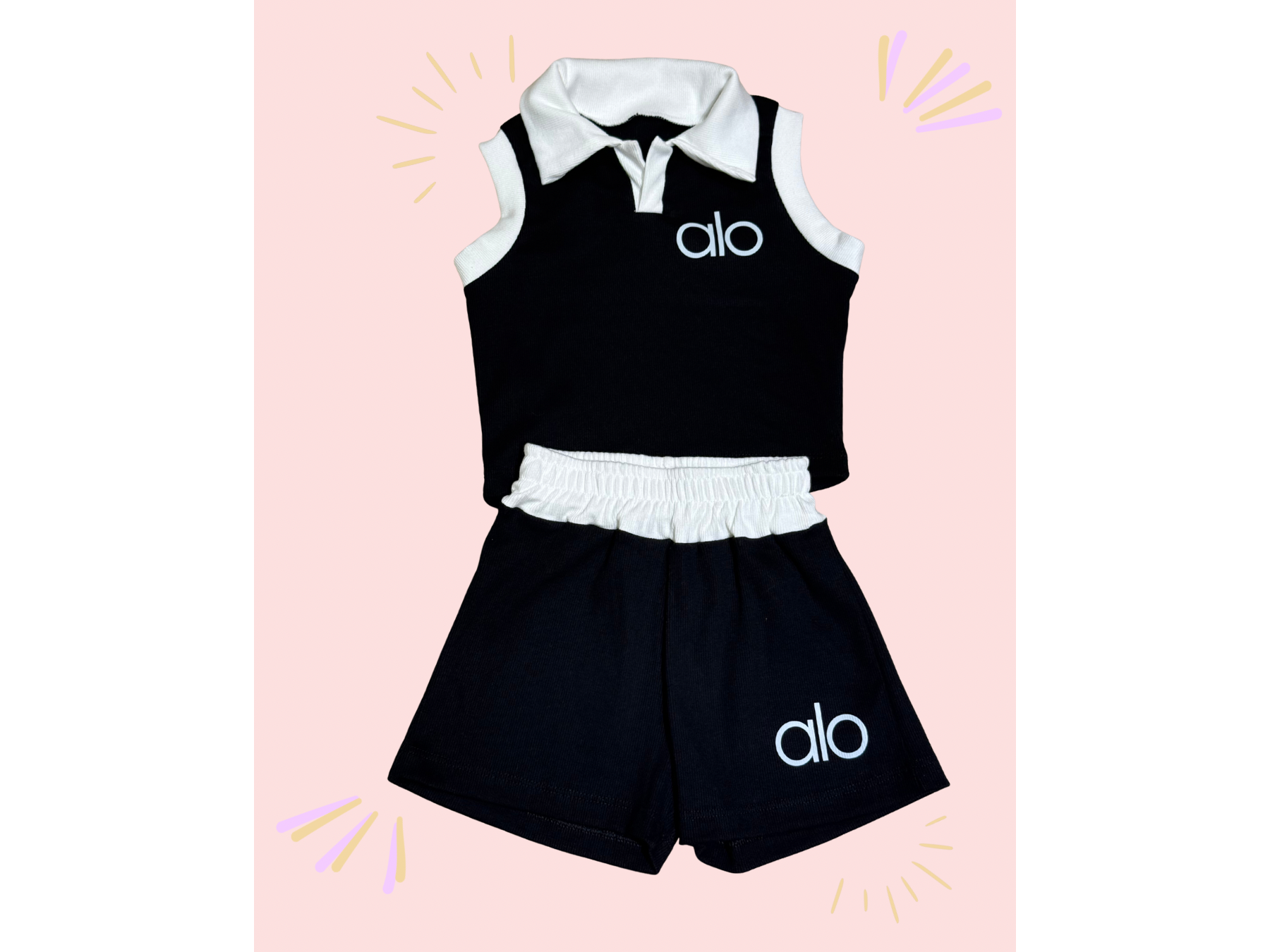 Conjunto ALO de algodón rústico (PACK x6)