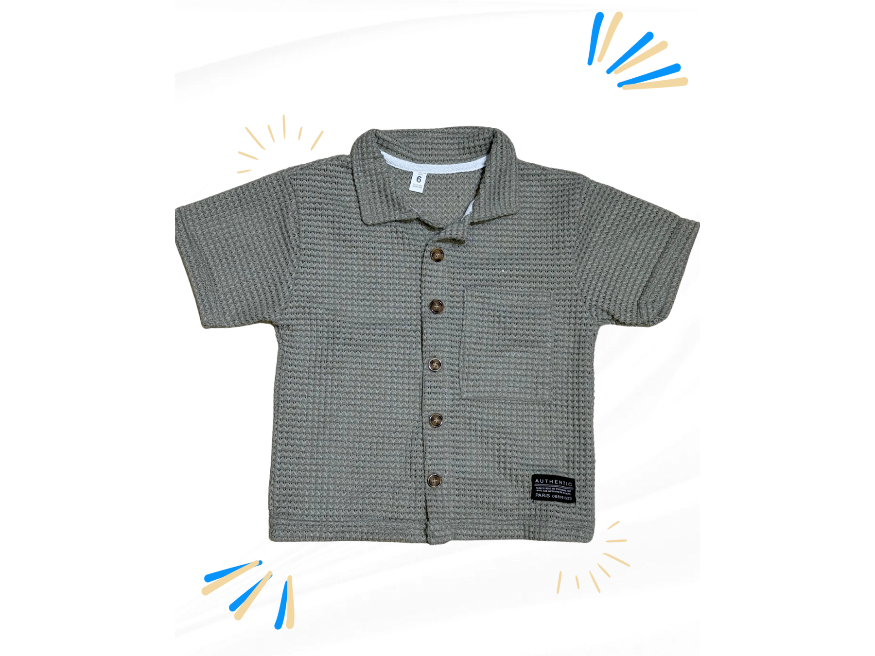 Camisa Tejida (PACK x6)