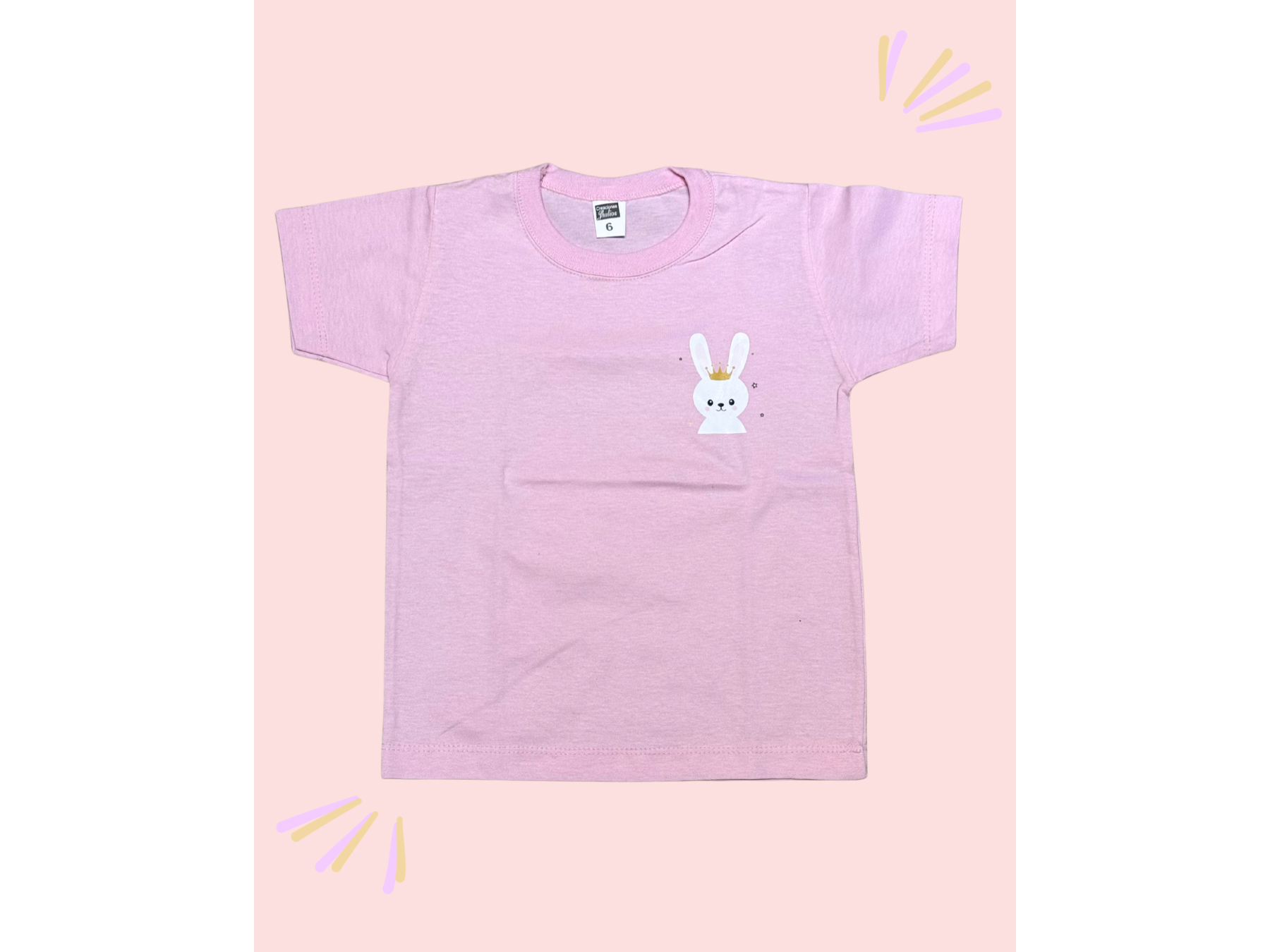 Lisa con estampa simple (PACK x7)