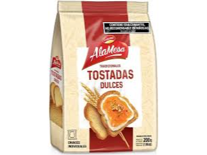 Tostadas dulces ALaMesa x 200 grs