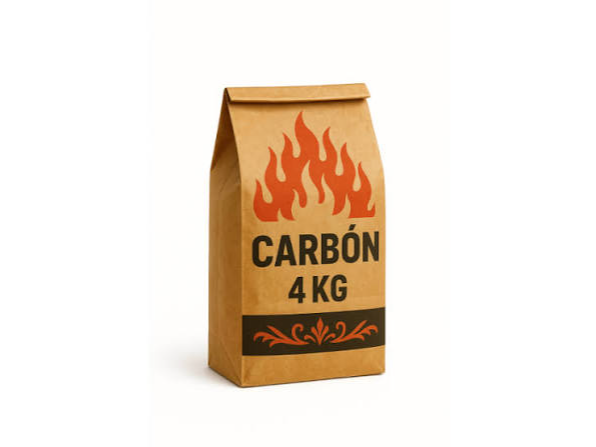 Carbón x 4 kg.