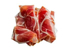 Jamón crudo feteado x 120 grs.
