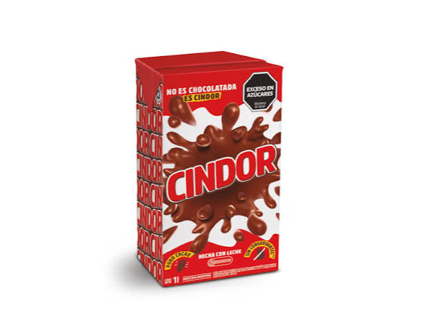 Leche chocolatada Cindor x 1 lt.