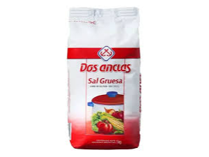 Sal gruesa paquete Dos Anclas x 1 kgr.