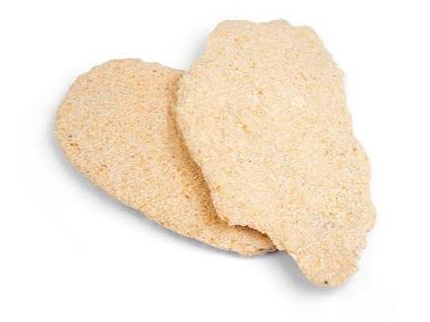 Milanesas de pollo rebozadas