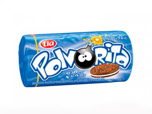 Galletitas chocolate c/vainilla Polvorita x 81 grs.