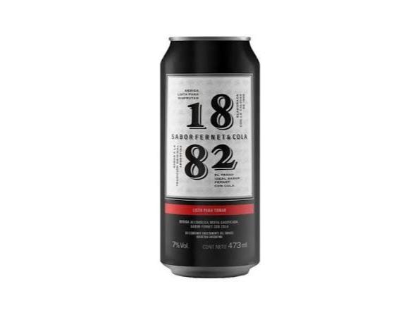 Fernet con cola 1882 x 473 ml