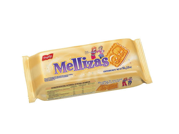Galletitas rellenas Mellizas x 110 grs.