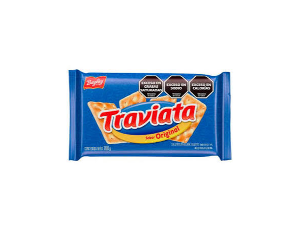 Galletita de agua Traviata x 108 grs.