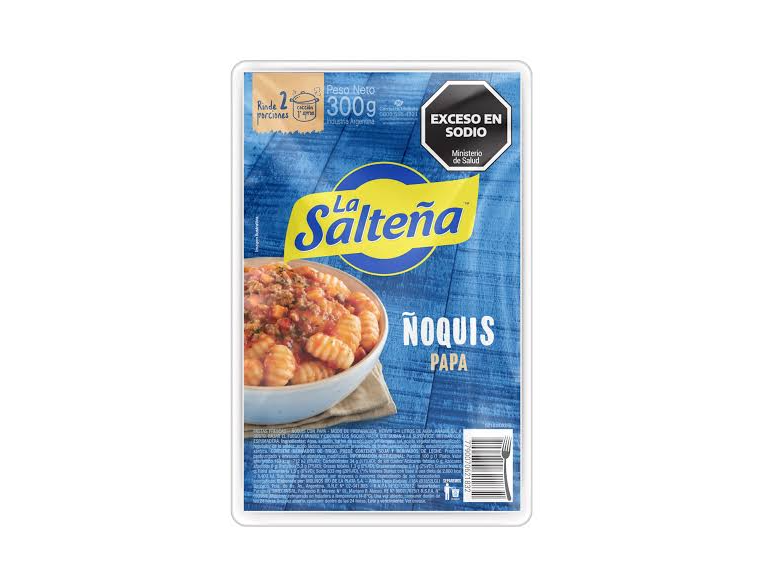 Ñoquis de papa La Salteña x 450 grs.